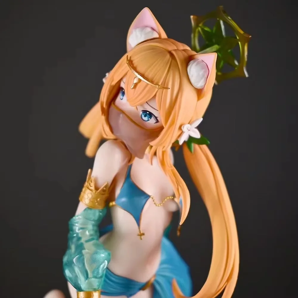 

Elomarie Cartoon Style Female Dancer Desktop Ornament Action Figure Beautiful Girl Model Garage Kit Collectible Toy for Fans