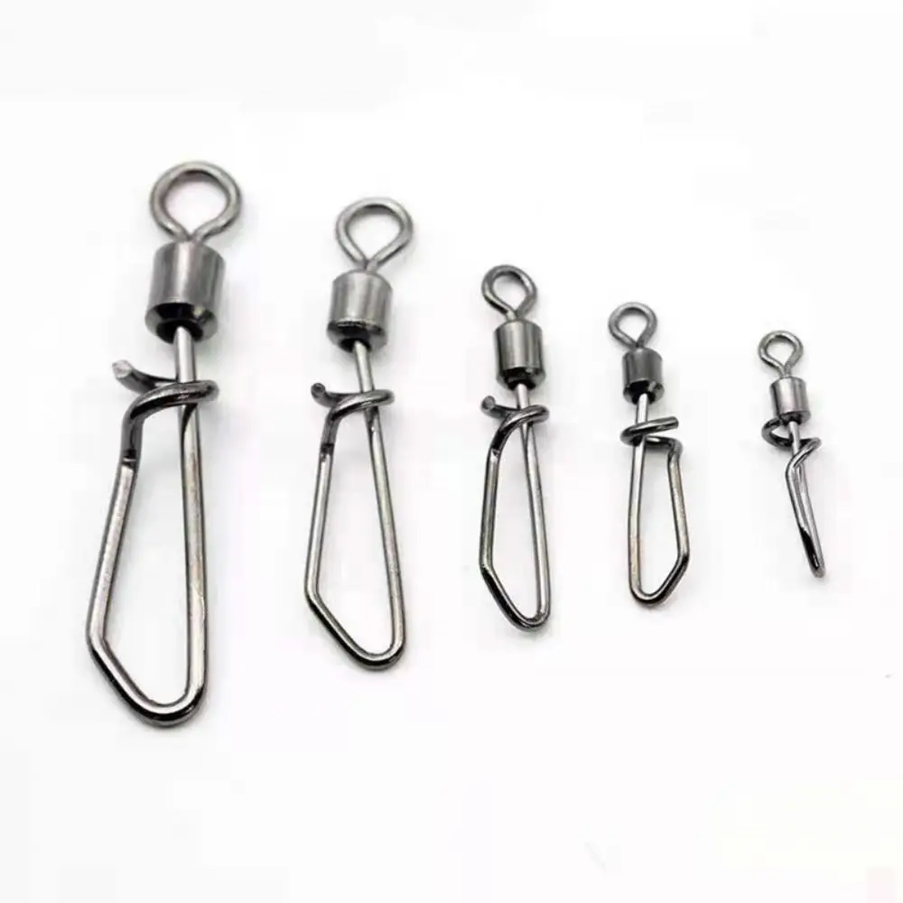 

Fishing Accessories Fishing Swivel Fishing Connector Tackles Fishing Swivels Snap T-Shaped Swivel Fishing Rolling Swivels Snap