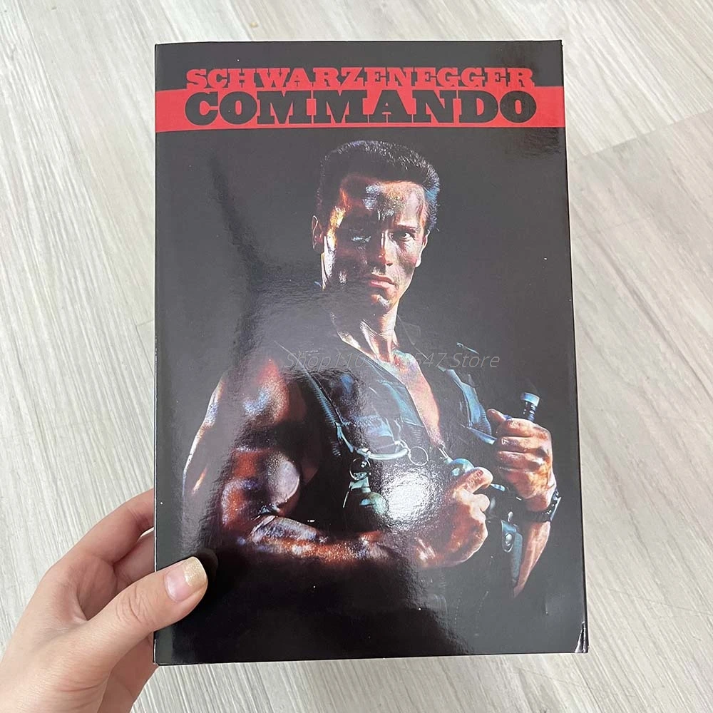 Figurine d'action Commando John Matrix Schwarzenegger, modèle T-800, Jour du Jugement, jouet pour cadeaux d'anniversaire