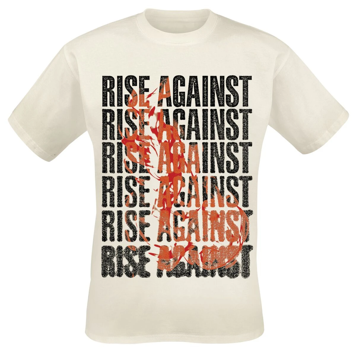Hot Rise Against Graphic Cotton Band T-shirt Unisex Summer Short Sleeve Fashion Brand Tee Luxury Casual Vintage Tees