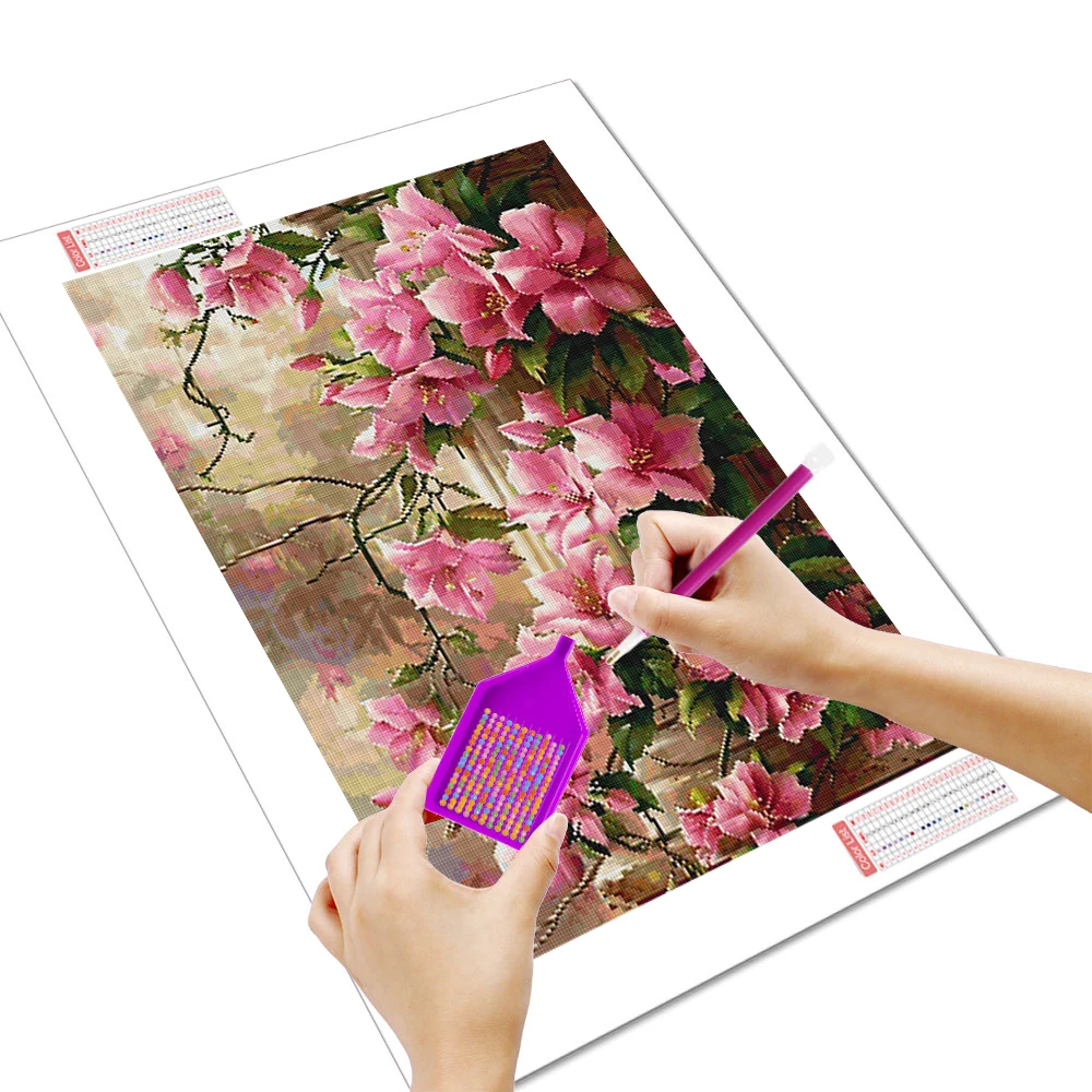 Huacan DIY Diamond Painting Az - đánh giá và giá Embroidery Hoop Square
