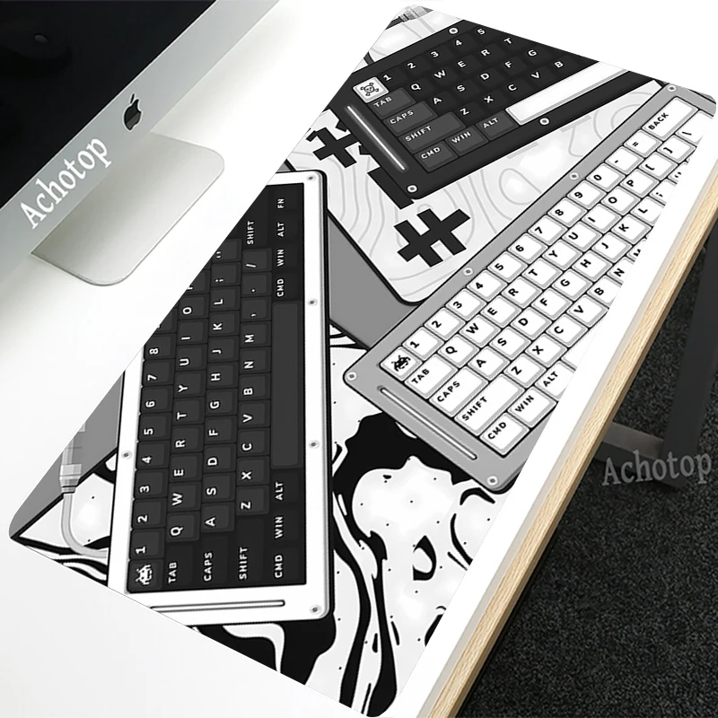 

Mechanical Keeb Big Mousepad Desk Pad Pc Gamer Mat Large Original Art Keyboard Pad Mouse Pad XXL Mats Rubber Locked Edge Carpet