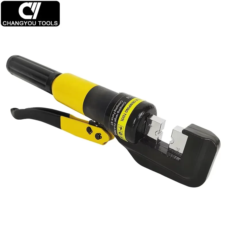 YQK-70 Hand Operated Hydraulic Crimping Tool Range 12 AWG-2/0 AWG for Cable Lugs Hydraulic Crimping Crimper