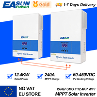 Easun Power MPPT Solar Inverer 12.4KW Off Grid 240A Charge Controller 48V PV Input 500V with WIFI Monitor BMS Support Parallel