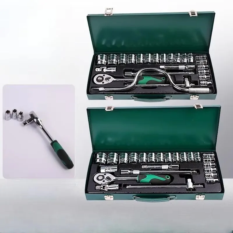 Hand Tools 3/4 Impact Socket Set Multi-fuction  Hex Socket Bit Wrench Set Tools Kit Automotive Repair for Car