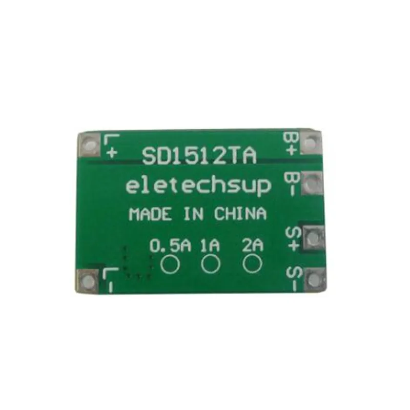 1pcs SD1512TA Solar Charging Controller Street Light Switch Circuit Board Circuit Switch Lithium Battery Charge Board 0.5A 1A 2A