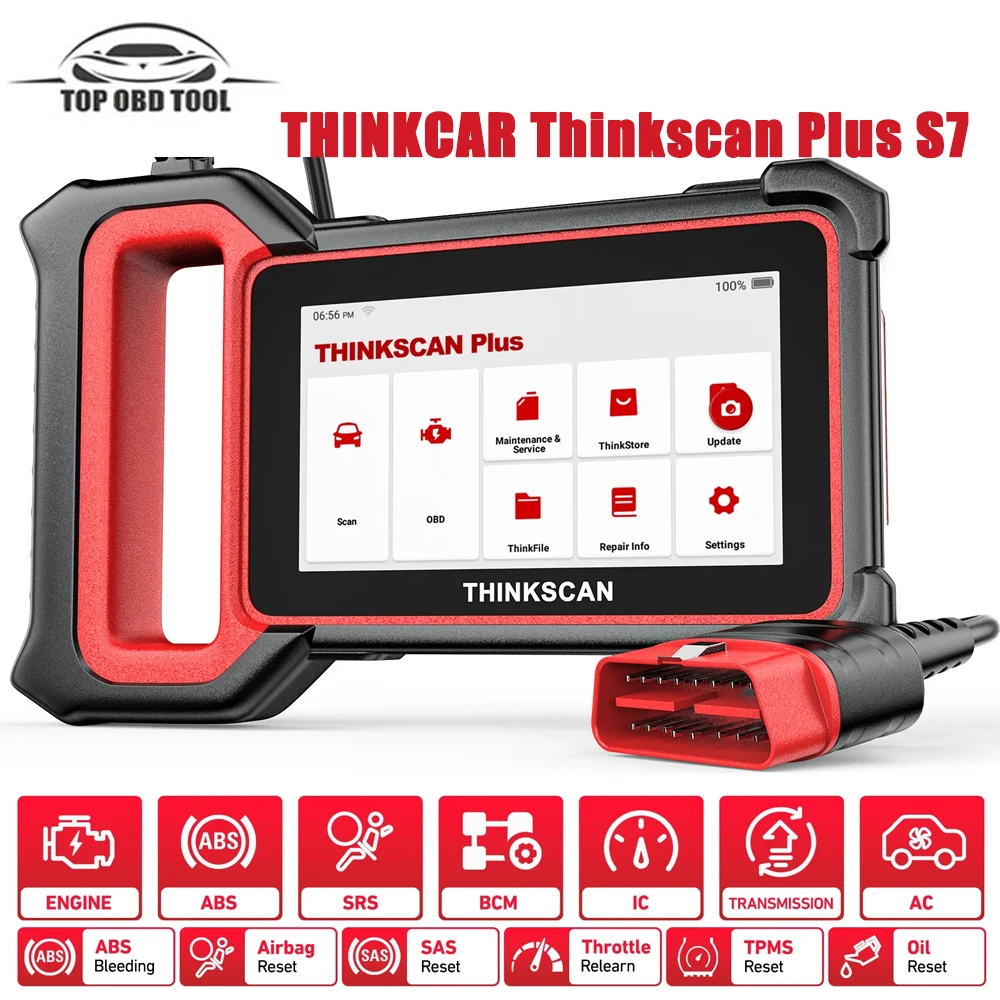 

THINKCAR Thinkscan Plus S7 S6 S4 Obd2 Scanner Car Diagnostic Tools Automotivo Scanner Auto Diagnosis Tool Code Reader 28 Resets