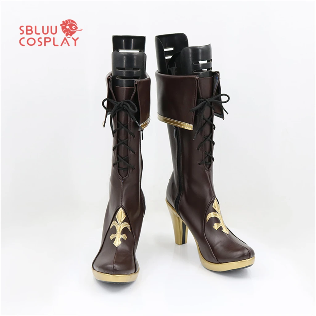 SBluuCosplay Virtual YouTuber Shirogane Noel Cosplay Shoes Custom Made Boots