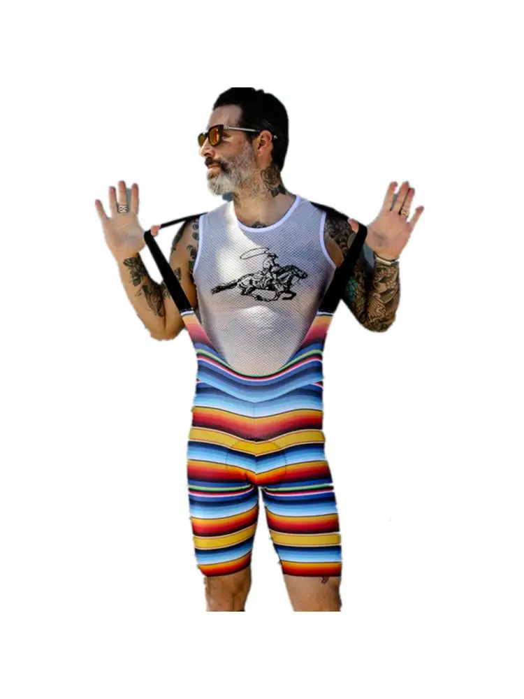 AliExpress NONE Usa Love The Pain Cycling Shorts Road Mtb Knickers Men Bike Clothing Hombre Riding Pants Ropa Ciclismo Anti-wear Bib Shorts Suit