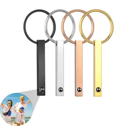 Photo Projection Keychain Stainless Steel Personalized Keychain with Photo Custom Photo Keychain Anniversary Memorial Gifts