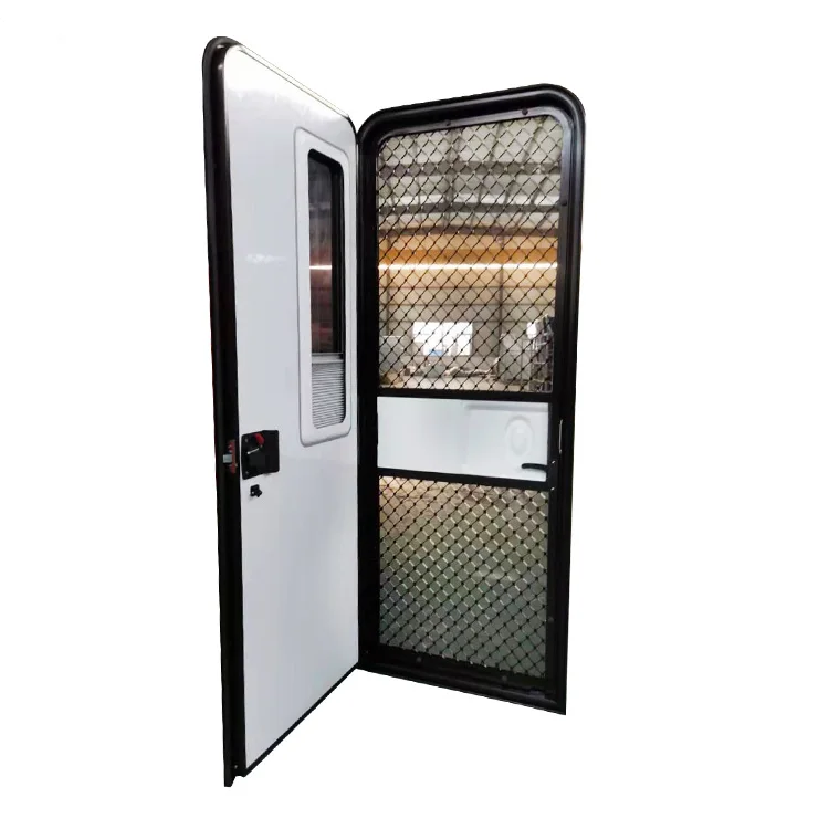 الأكثر مبيعا 580X1700mm باب دخول RV مع قفل أمان للباب الداخلي باب Rv مقاوم للماء