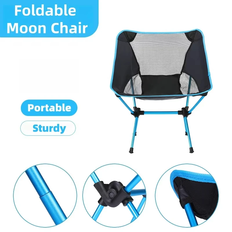 Camping Fishing Folding Chair Longue Chair for Relaxing Tourist Beach Chaise Foldable Leisure Travel Furniture Picnic image 2