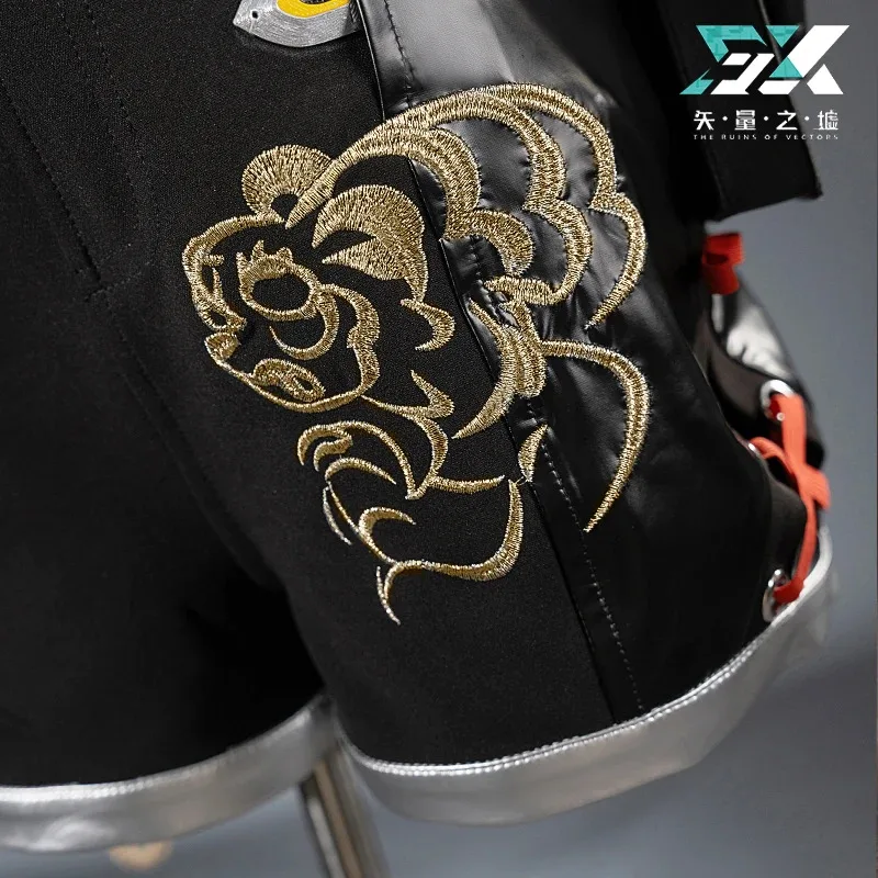 젠리스 존 제로 주 푸푸 코스프레 의상 유니폼 재킷 반바지 윤크이 서밋 할로윈 파티복 여성 소녀 카니발용