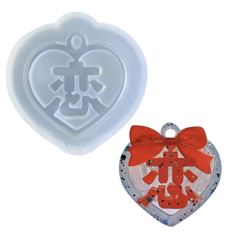 Moule en résine époxy cristal, boucles d'oreilles, pendentifs, moulage en Silicone, artisanat bricolage, R3MC