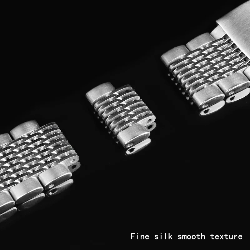 Cinturino in metallo da 22mm per orologio Samsung 3 Huawei Watch GT5 PRO 46mm/Amazfit GTR cinturino da uomo in acciaio inossidabile 20mm Galaxy WATCH 5/4