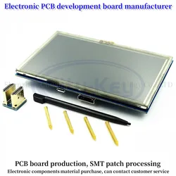 LCD 모듈 5.0 인치 파이 TFT 5 인치 저항성 터치 스크린, 5.0 인치 LCD 쉴드 모듈, HDMI 인터페이스, 라즈베리 파이 3 A +/B +/2B