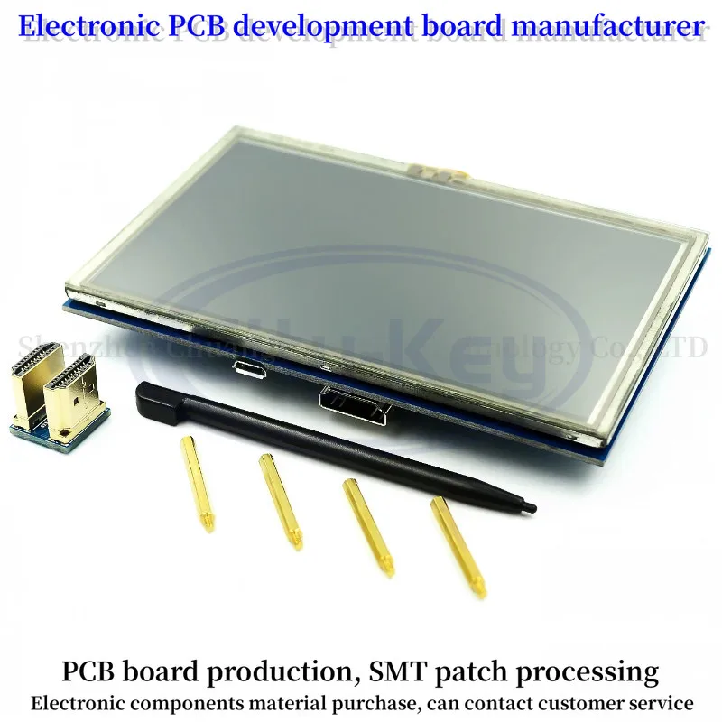 LCD module 5.0 inch Pi TFT 5 inch Resistive Touch Screen 5.0 inch LCD shield module HDMI interface for Raspberry Pi 3 A+/B+/2B