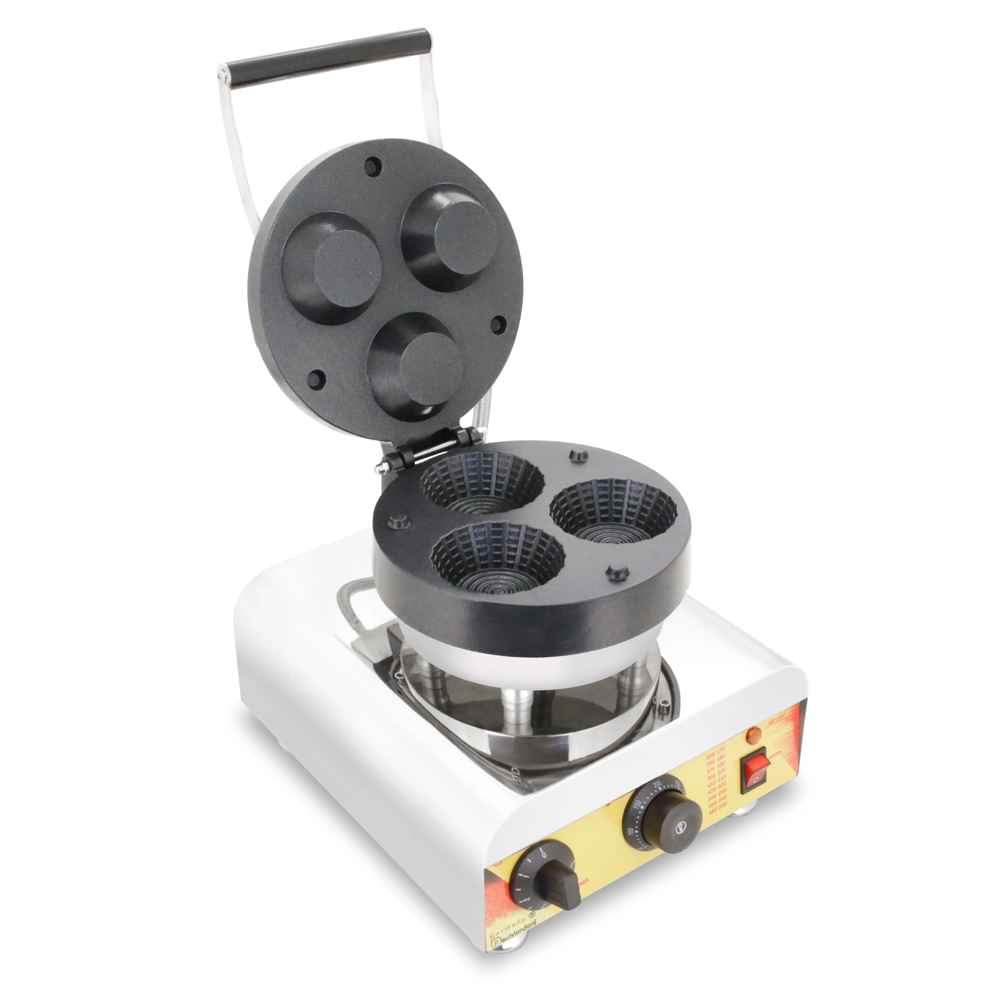 Macchina per waffle a moneta popolare commerciale nuovo prodotto adatto per la rivendita di attrezzature per snack