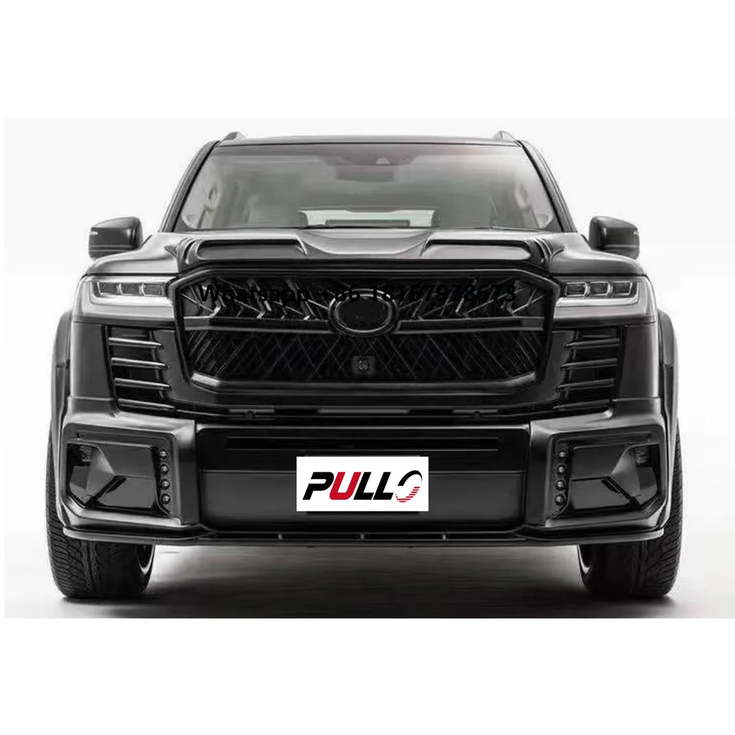 

Hot Selling Car Parts for Land Cruiser 300 High Version Upgrade to Wald with Front and Rear Bumper with Grille Wheel Eyebrow