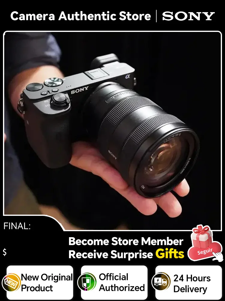Sony Alpha A6600 E-Mount APS-C беззеркальная цифровая компактная камера для профессиональной фотосъемки или с комплектом объективов 16-50 мм