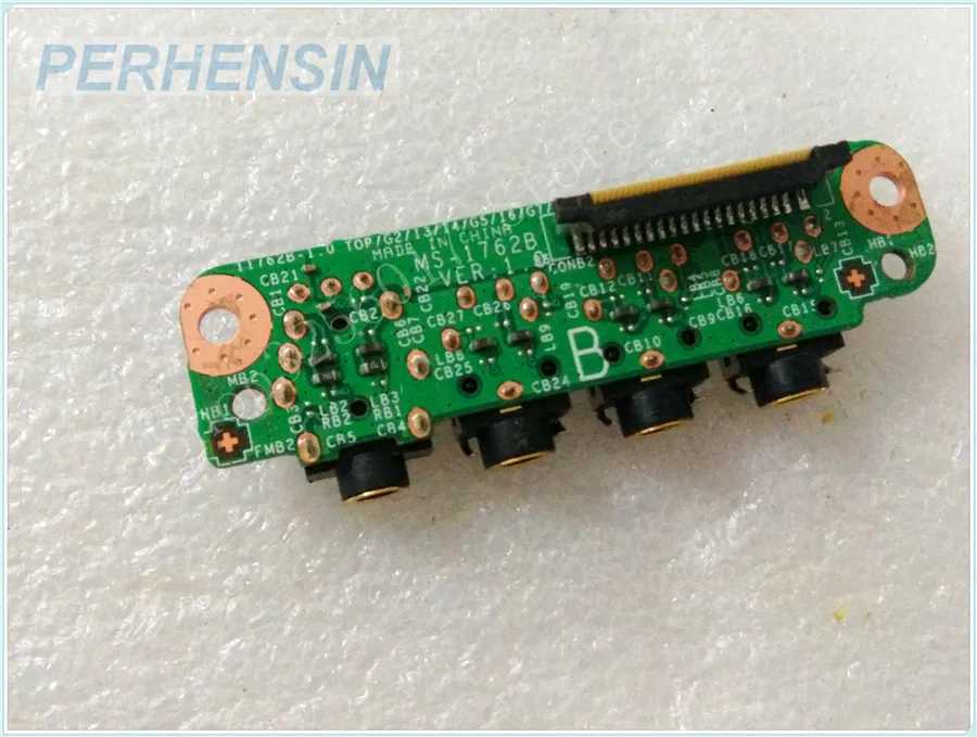 Original Genuine Laptop FOR MSI FOR GT70 MS-1762 MS-17621 AUDIO BOARD MS-1762B