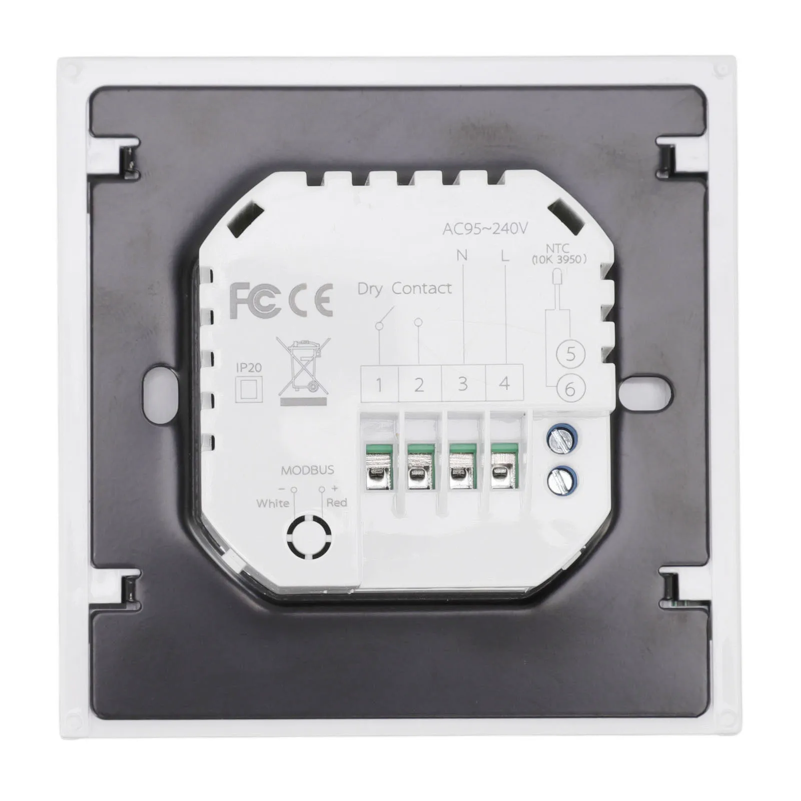 BHT 002GC Boiler Heating Thermostat Digital Touch Screen Thermostat with Large LCD Display Passive Output Temperature Controller
