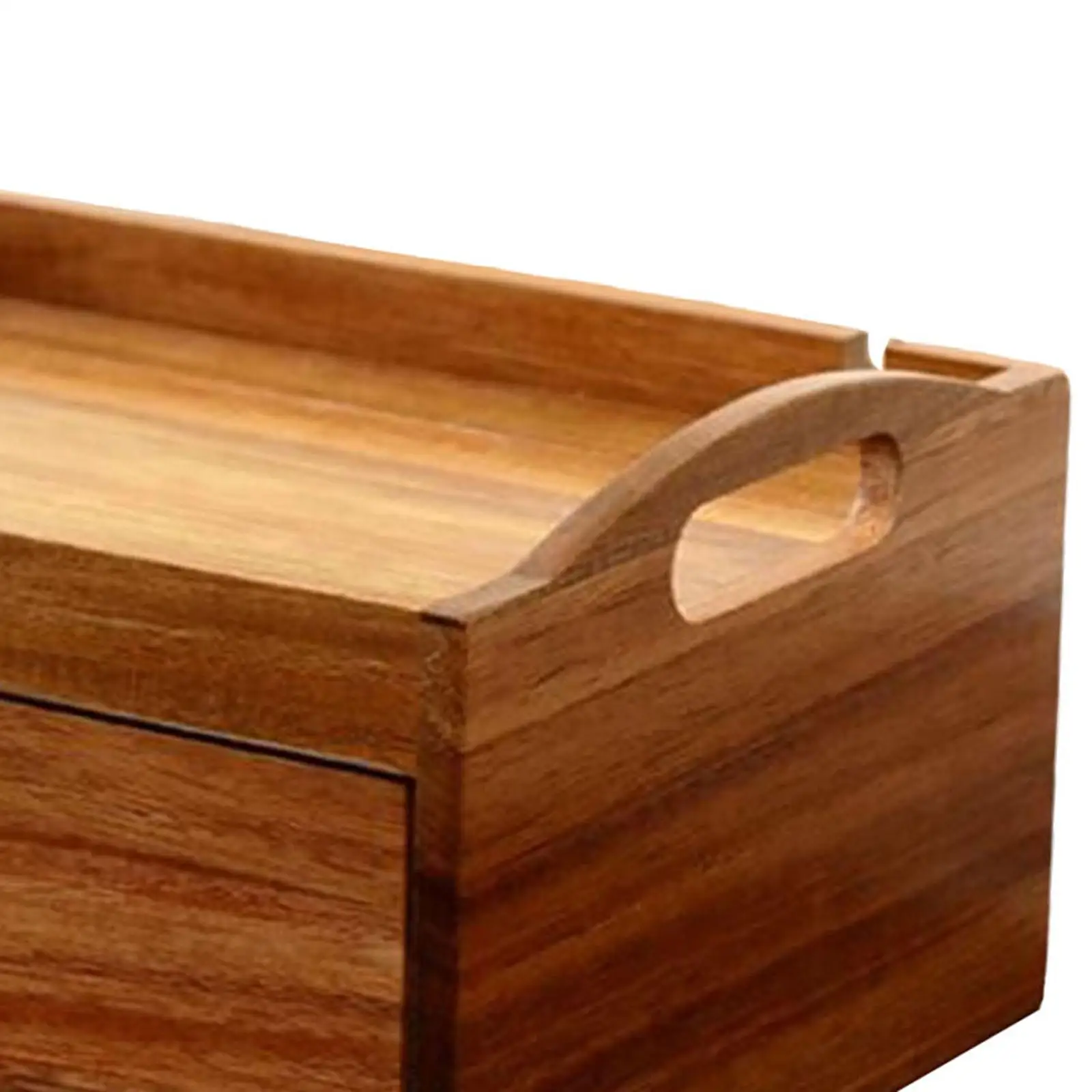 

Wooden Tea Bag Organizer Drawer Container Box Gift Farmhouse with Compartments Storage Chest for Office Countertop Pantry