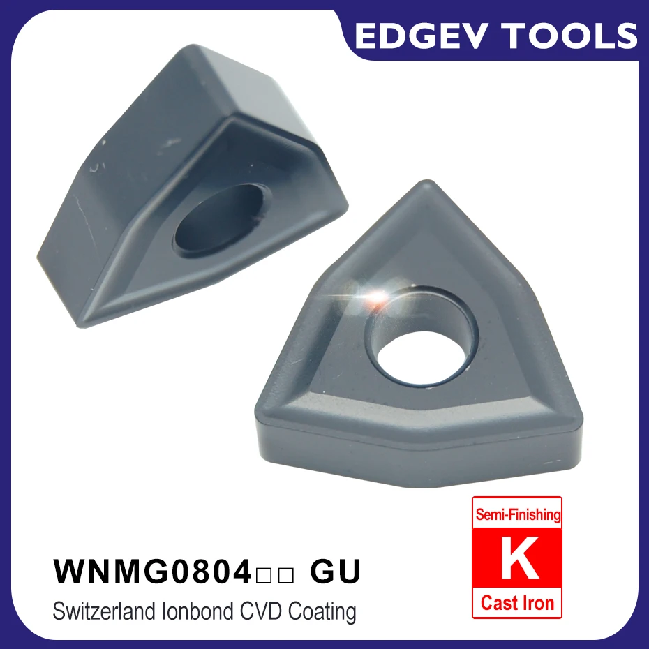 Grey Cast Iron WNMG080404 WNMG080408 WNMG431 WNMG432 External Turning Tools Tungsten Carbide Inserts CNC Lathe Tool