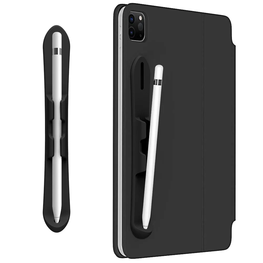 Siliconen potloodhouder Zelfklevend Anti-verlies Tablet Touch Pen Slot Flexibel Multifunctioneel voor potlood 1e/2e generatie