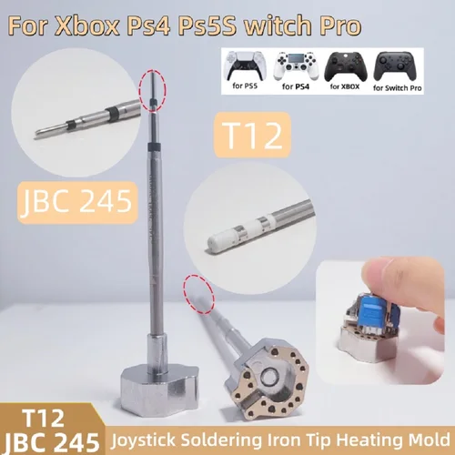 Joystick T12/Jbc245, Punta De Pistola Para Soldar, Molde