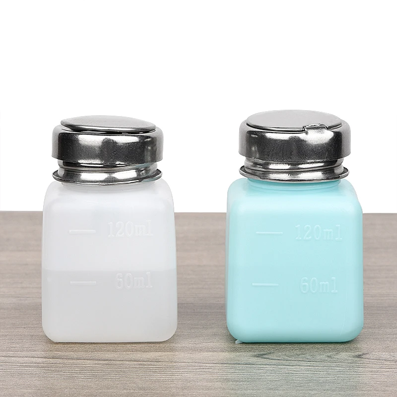 JCD 120ML Soldering Alcohol Bottle Alcohol Storage Container High Tightness Gas And Liquid Storage Container Easy To Carry