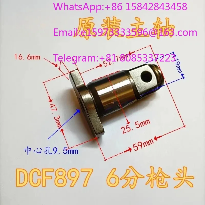 Outer Housing Motor Spindle Trigger Switch Replacement Part For DCF899 DCF897 Cordless Impact Wrench view 5