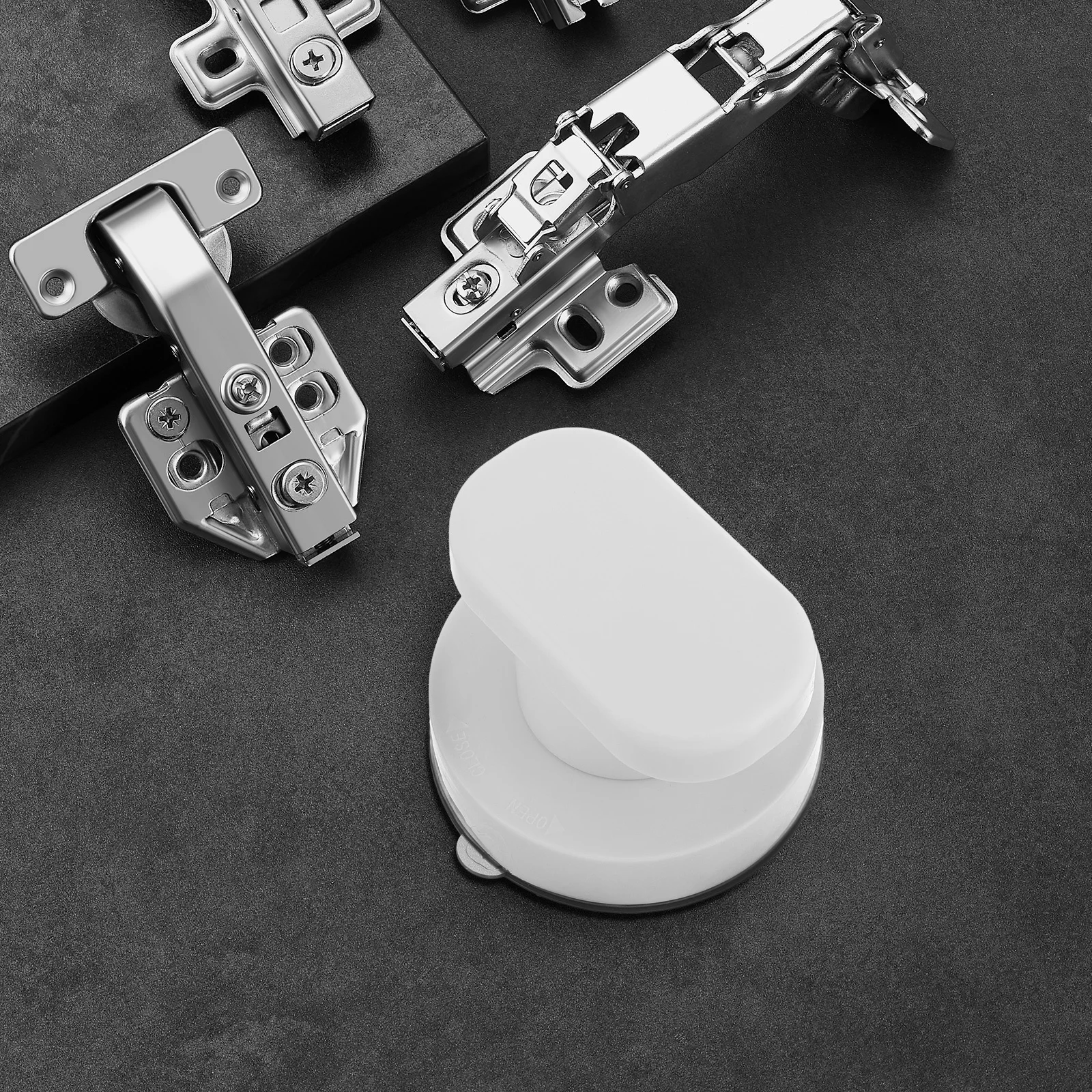 

Stylish Bathroom Door Handle No Drilling Required Strong Adhesive Cabinet Drawer Pulls Durable and Easy Install