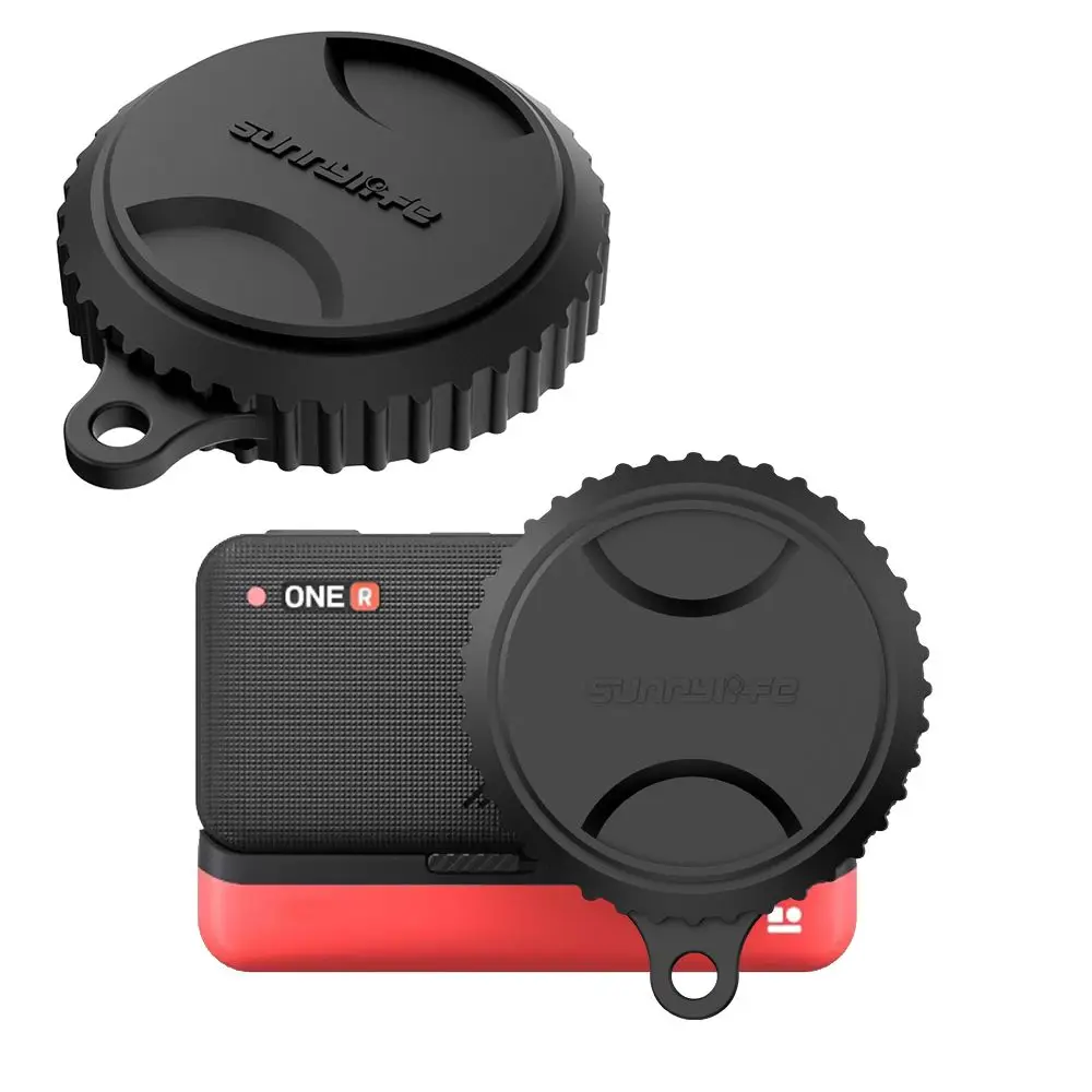 Accessory Camera Cover Lens Cover Protective Silicone Lens Cap For Insta360 ONE RS/R 1-inch Leica view 4