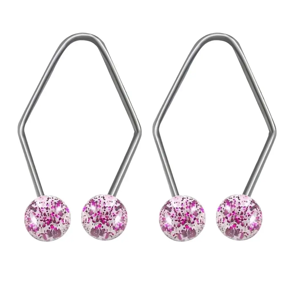 1Pair Develop Natural Dimples Dimple Trainer Alloy Easy to Wear Dimple Maker for Cheeks Facial Beauty Tools Sequin Style