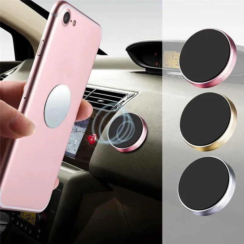 2 Stück Supermagnetische Auto-Handyhalterung Geeignet für Mobiltelefon GPS-Ständer Armaturenbrett Wandmontage Auto-Magnetaufkleber