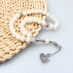 Tasbih Premium Muslim Prayer Beads Made With 8mm Beads for Daily Misbaha and Meditation For men women jift