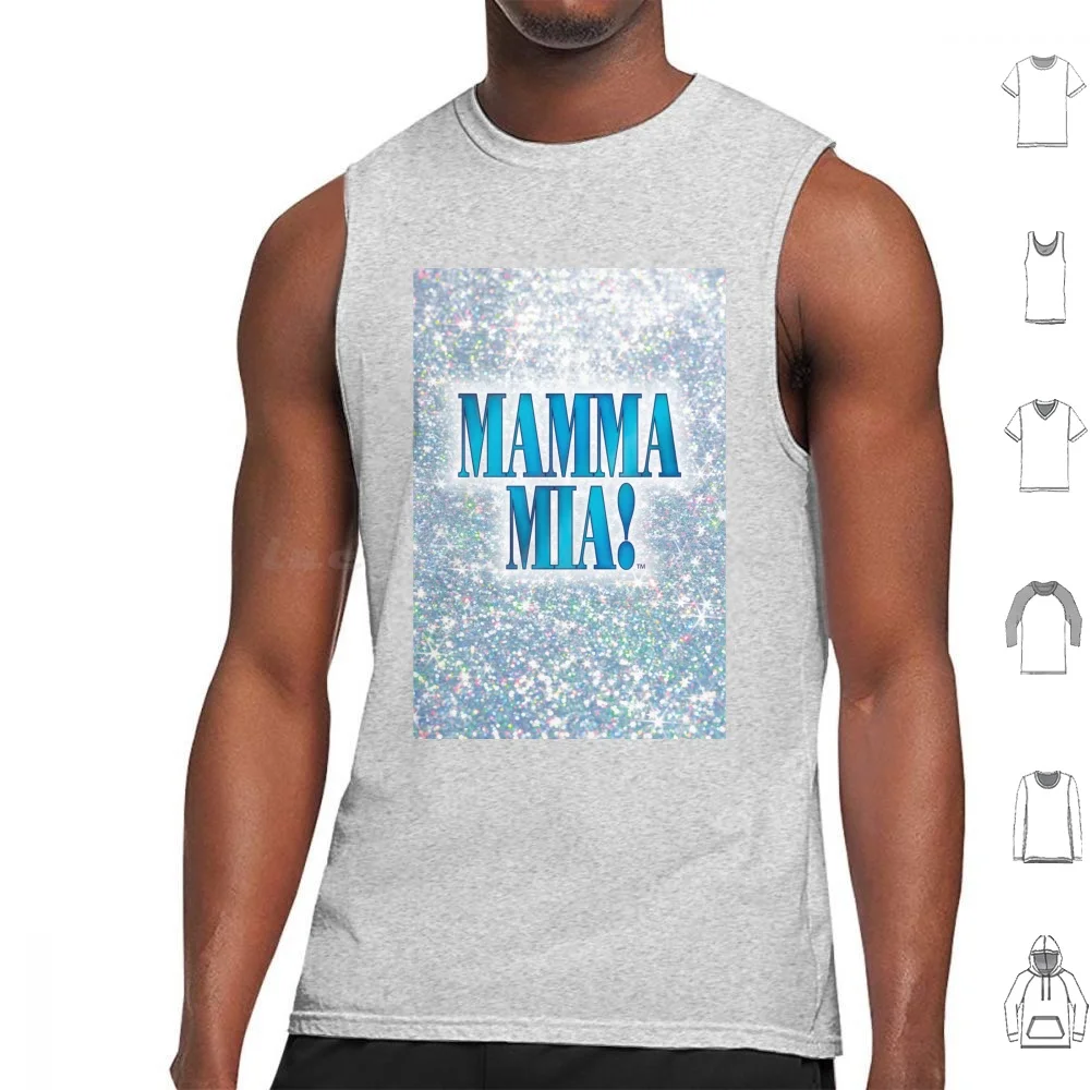 Mia 2 Tank Tops Vest Sleeveless Mia Sophie Donna Mia Greece Bway Broadway Musicals Dancing Queen Meryl Streep Amanda Seyfried