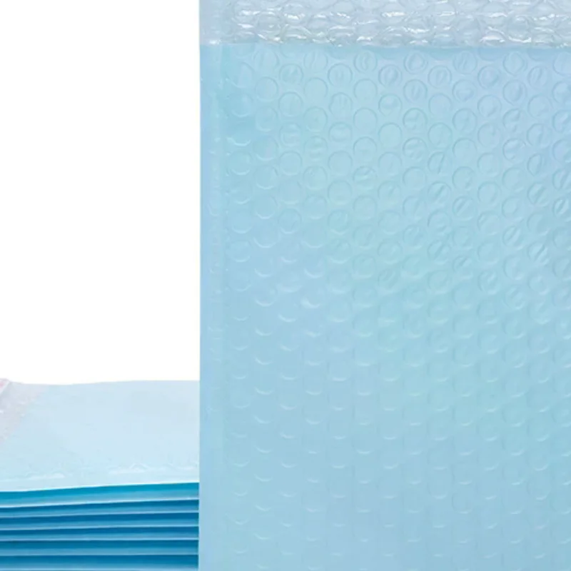 

10Pcs Light Blue Bubble Mailers Padded Mailing Envelopes Self-Seal Shipping Bags for Small Business Bubble Bag
