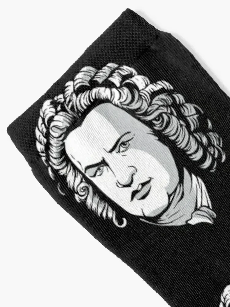 Johann Sebastian Bach Socks fashionable FASHION Novelties men cotton high quality Men Socks Luxury Brand Women's