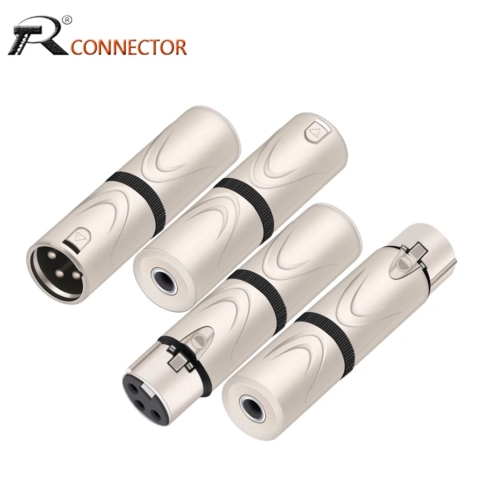 1pc XLR 3 Pin Male to 1/4