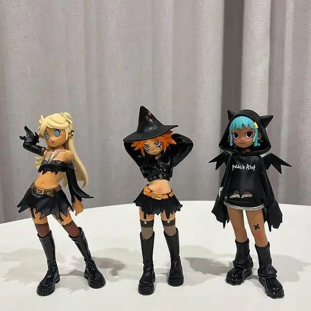 

POPMART Authentic Peach Riot Witch Cure Figurine Series Limited Edition Cute and Interesting Toy Surprise Collection Gift