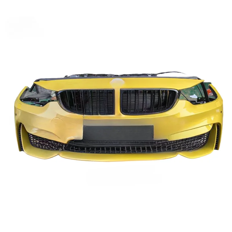 

Для BMW M2 M3 F80 F82: Премиальный комплект б/у бамперов с электронным вентилятором и пластиковыми деталями радиатора