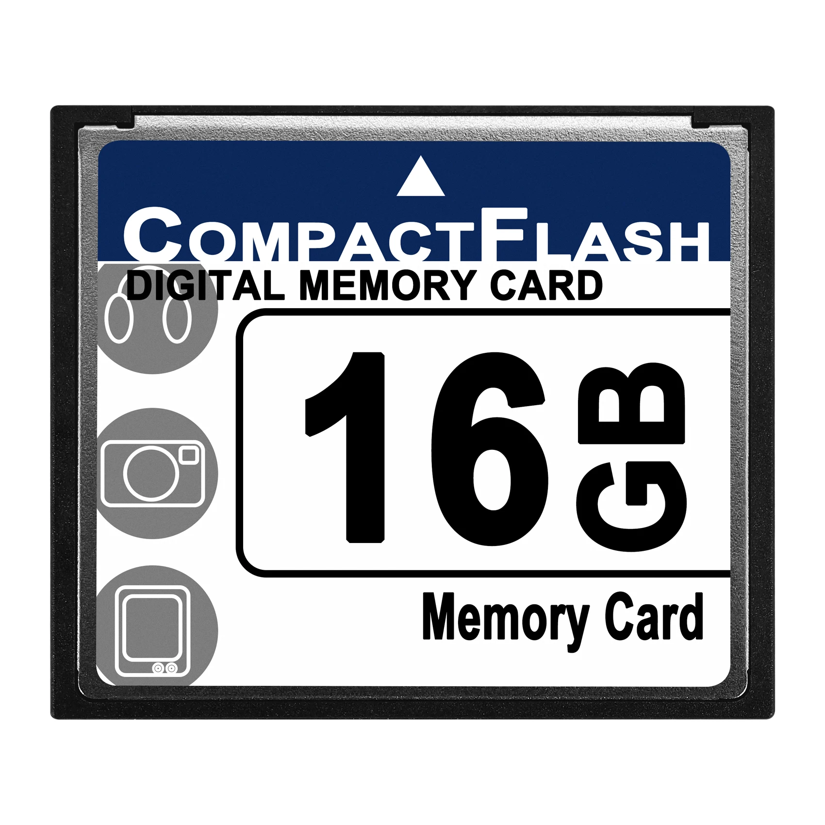 Professionele 16GB compacte flash-geheugenkaart (wit en blauw)