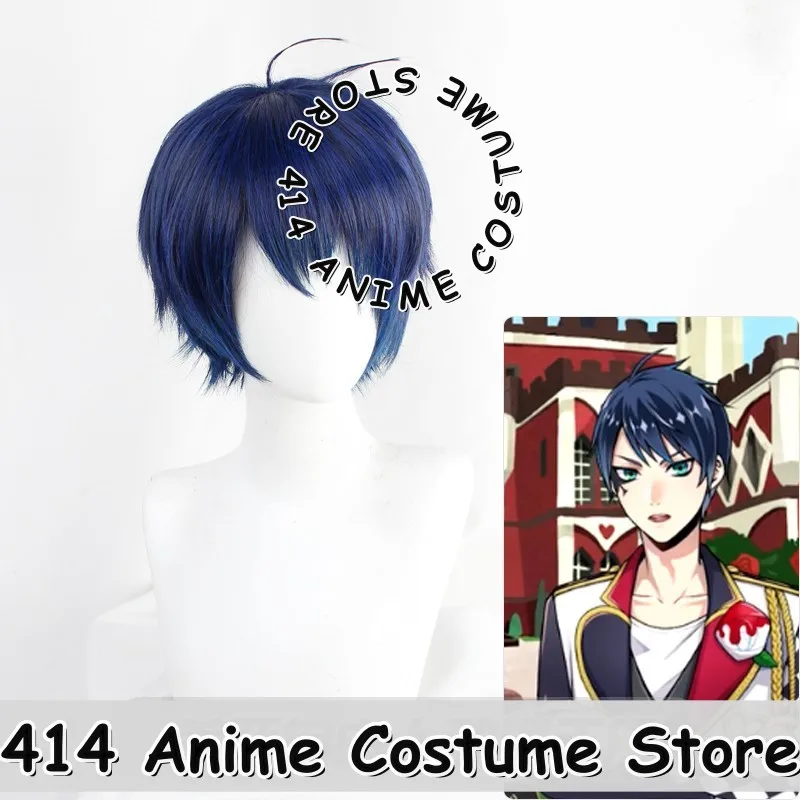 

Game & Anime Deuce Spade Cosplay Wig Twisted Wonderland Mermaid Heat-Resistant Fiber Synthetic Hair