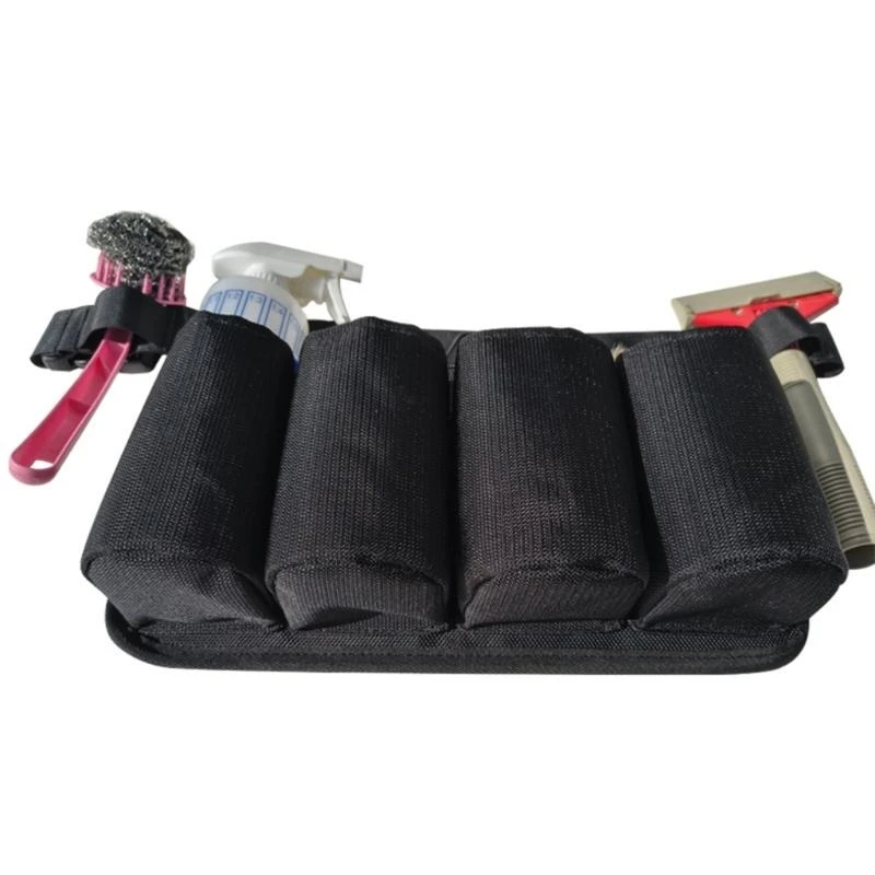 

652F Sturdy Waterproof Fabric Janitor Waist Bag Feature Quick Access Pockets And Ergonomic Design Waist Organizers