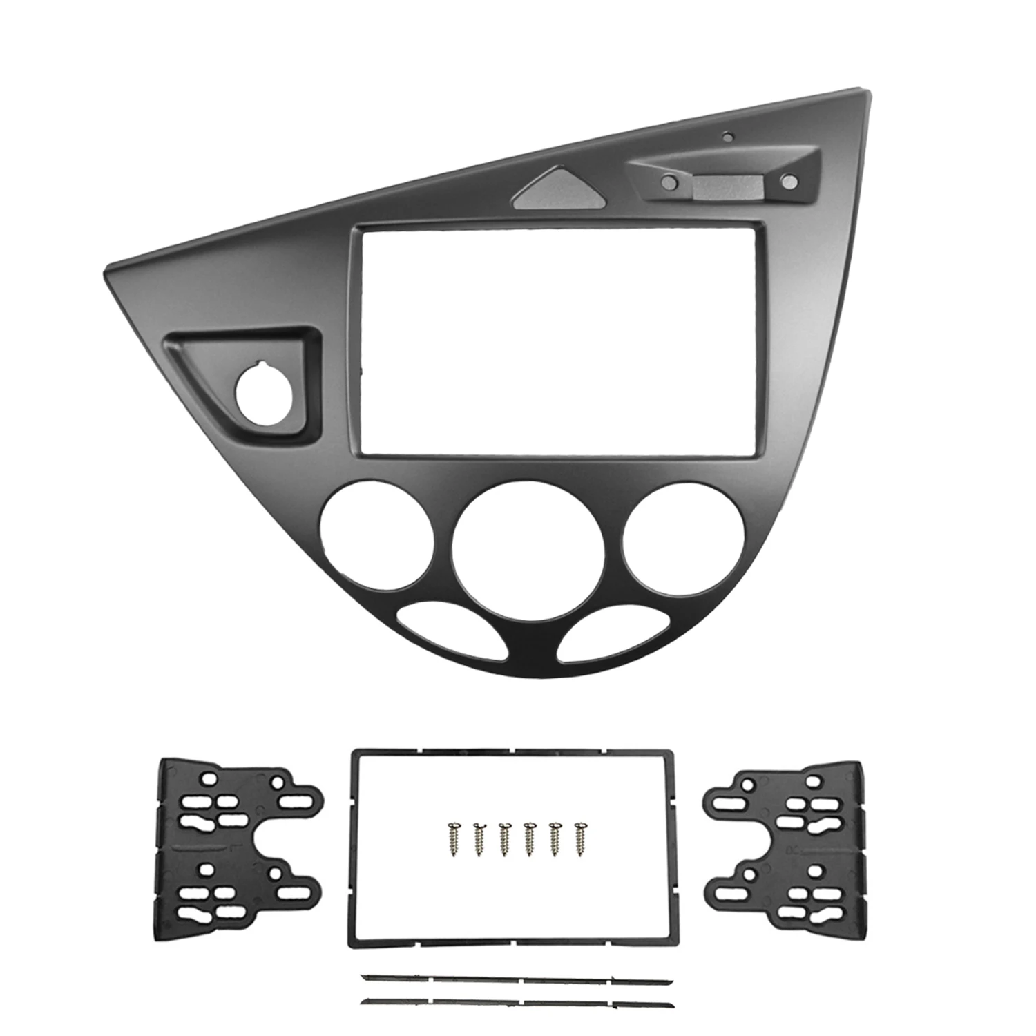 

2Din 7 INCH Radio Fasica for Ford Fiesta 1995-2001 Focus 1998-2004 Stereo Panel Trim Kit Face Frame Refitting Installation