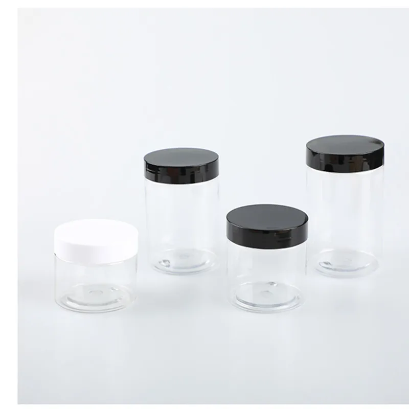 frasco-redondo-de-plastico-pet-transparente-10x50-80g-100-150-200ml-2oz-com-tampa-de-rosca-de-aluminio-plastico-56mm-para-cosmeticos-e-alimentos-garrafa