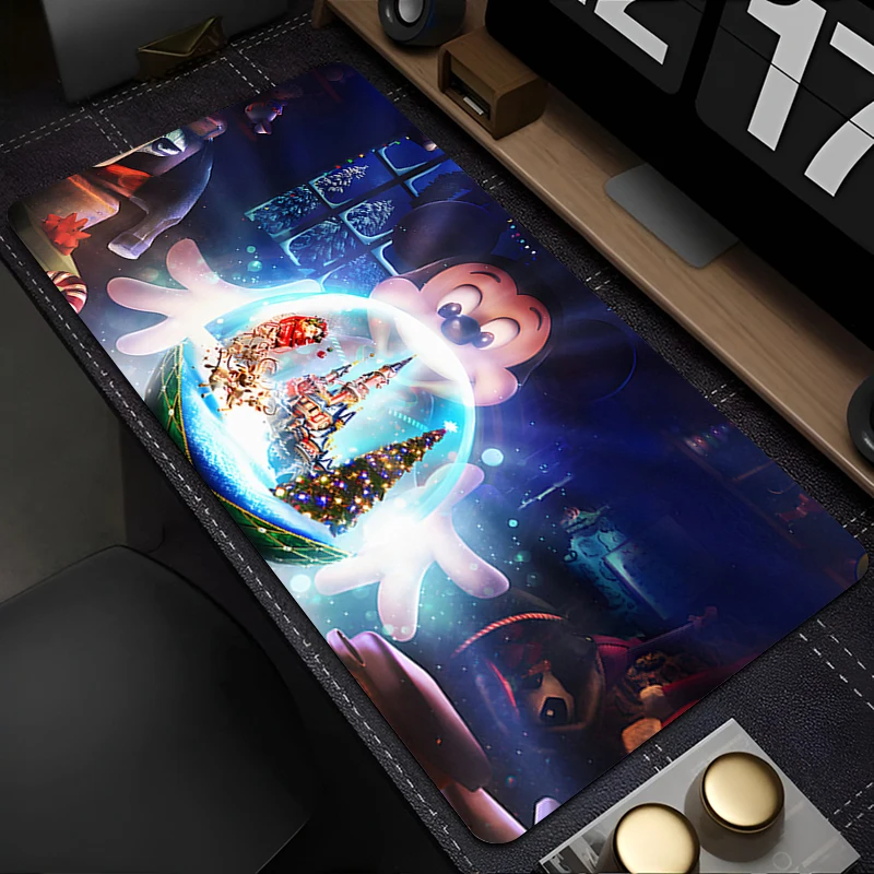 لوحة الماوس ملحقات الكمبيوتر لوحة المفاتيح مكتب عمل حصيرة المضادة للانزلاق HD ماوس المطاط اللوحي وسادة M-ميكي ماوس الألعاب لوحة ممتدة #6