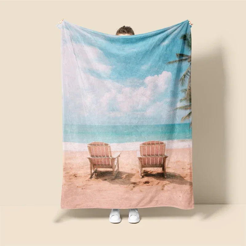 

Beach Home decoration plush Throw Sofa blanket Anime animals Bedspread on the bed fluffy soft blankets decor Plaid Modern
